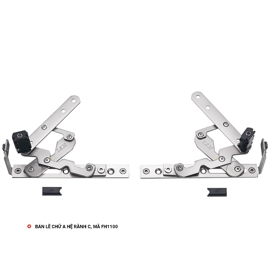 Bản Lề Chữ A Hệ Rãnh C, Mã FH1100-2