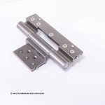 Bản Lề 4D Xingfa Màu Champagne Anode, Chất Liệu Hợp Kim Nhôm, Mã HI1303DF/HI1303DD