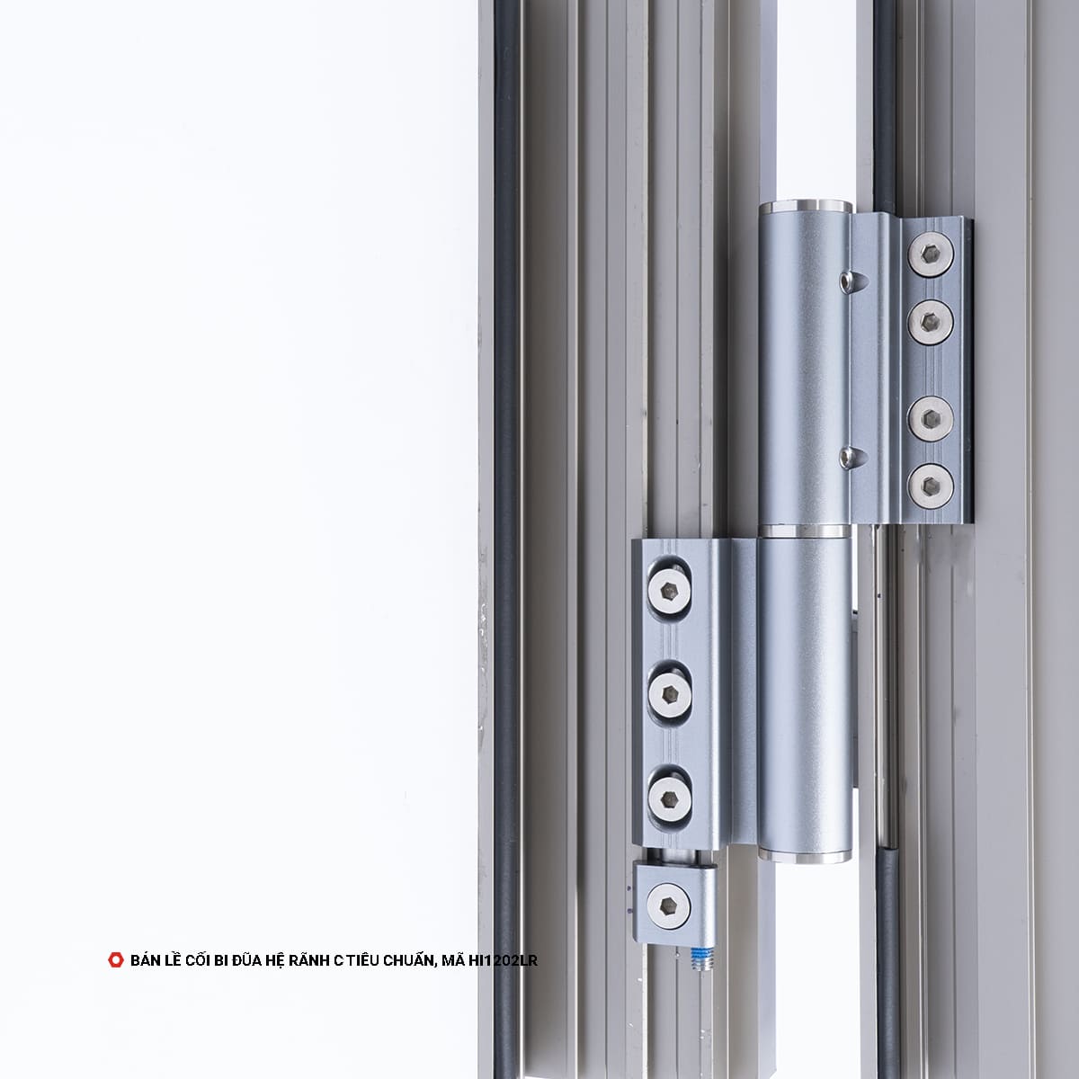 Bản lề cối bi đũa rãnh C tiêu chuẩn, Mã HI1202LR-1