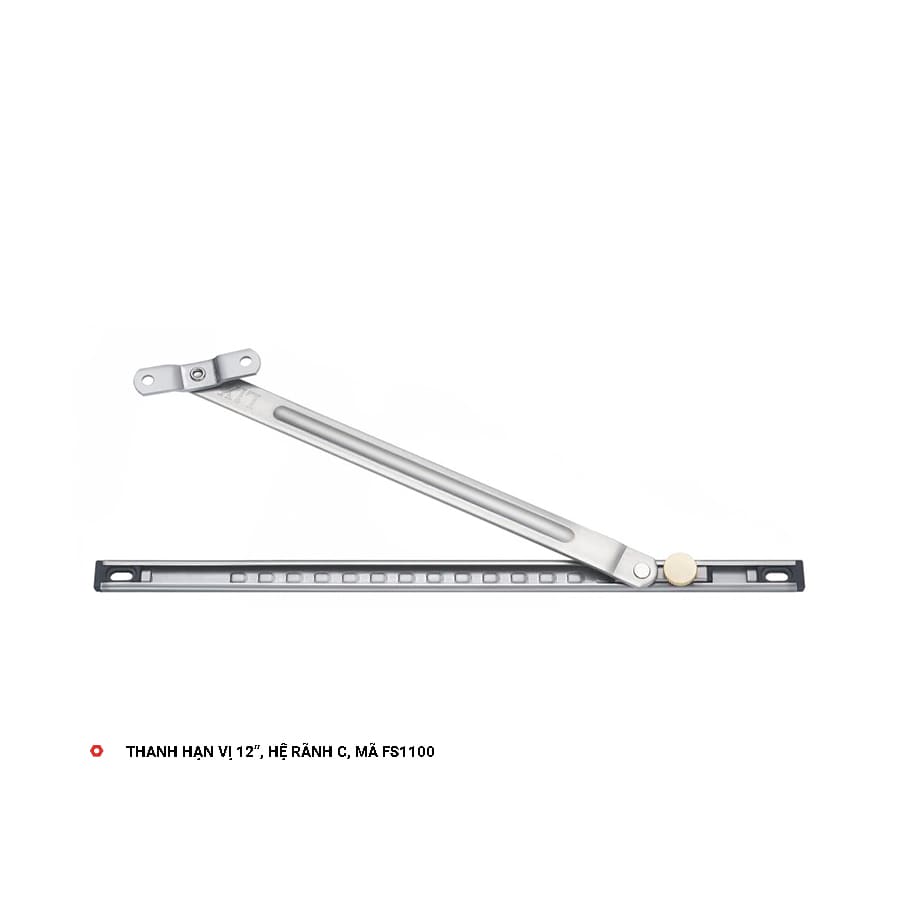 Thanh Hạn Vị, Nhôm Hệ Rãnh C, Mã FS1100