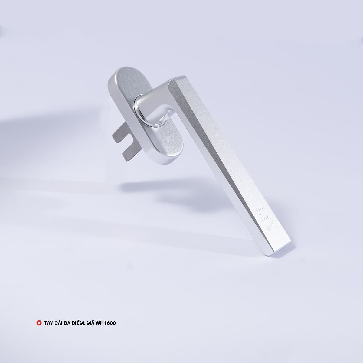 Tay Cài Đa Điểm, Chất Liệu Hợp Kim Nhôm, Màu Bạc Anode, Mã WH1600 Tay Cài Đa Điểm, Mã WH1600