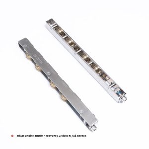 Bánh Xe Kích Thước 15x17, 4 Vòng Bi, Mã RO2900