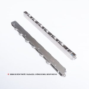 Bánh Xe Kích Thước 15x24, 6 Vòng Bi Inox, Mã RO2100