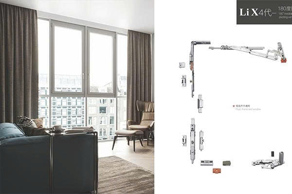 Lix Vietnam – Nhà Cung Cấp Phụ Kiện Nhôm Kính Uy Tín Cho Công Trình Hiện Đại Bộ phụ kiện mở quay Lix